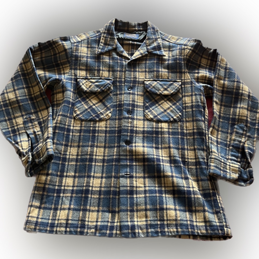 Vintage Pendleton Wool button down flannel